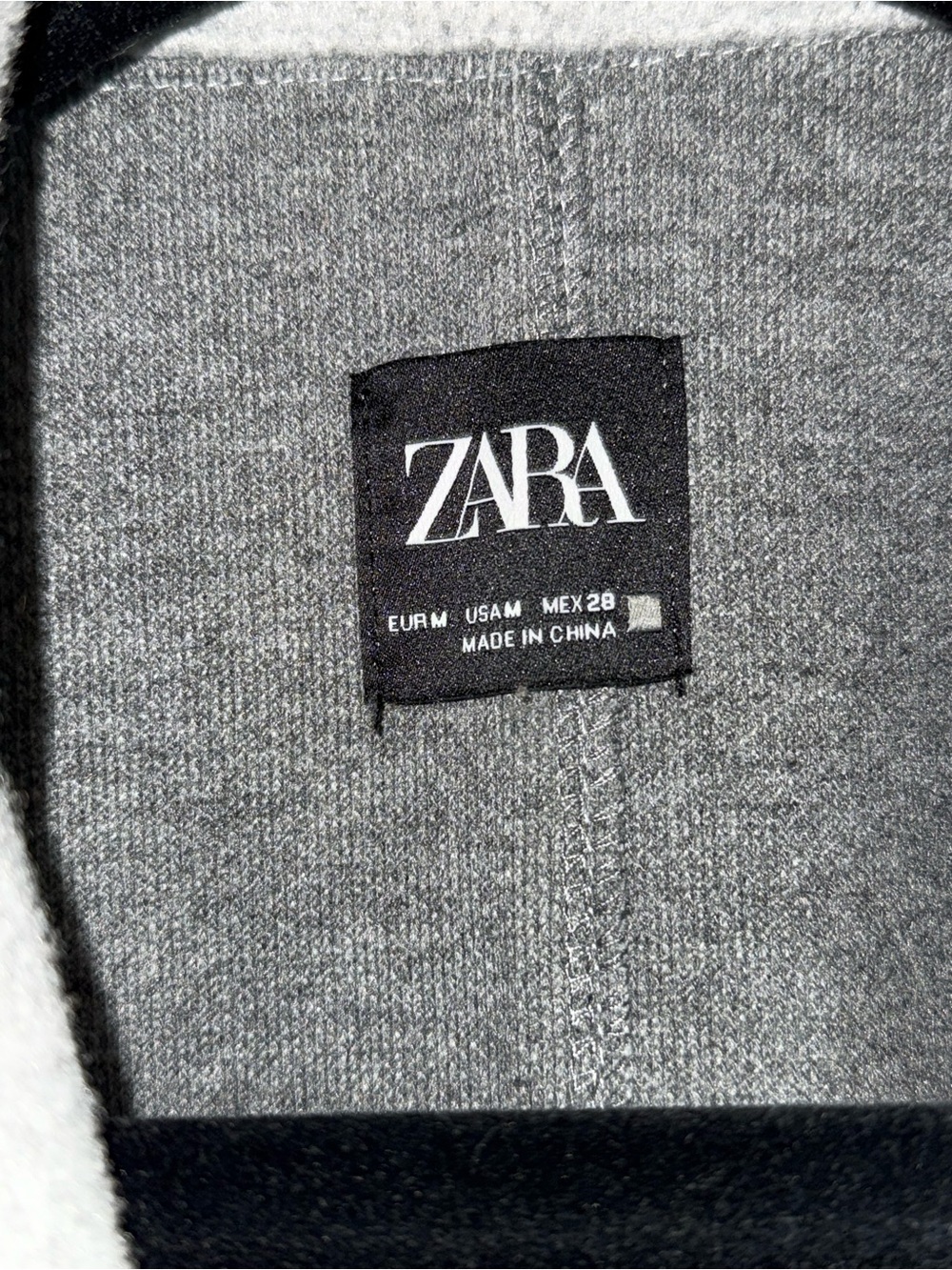 Zara Women's Light Gray Wool-Blend Long Trench Coat - Picture 2 of 2